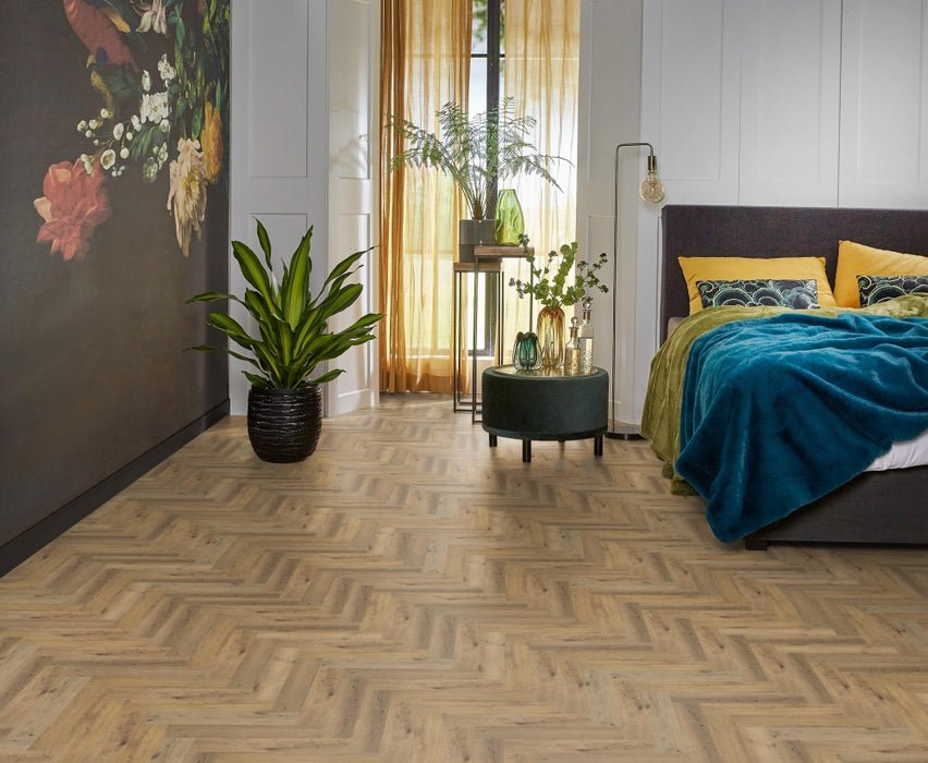 Ambiant Spigato Essenzo Dark oak | Visgraat Klik PVC