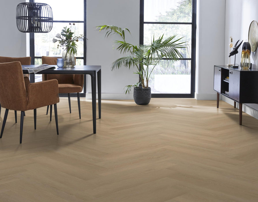 VT Wonen Herringbone Warm natural | Visgraat Klik PVC