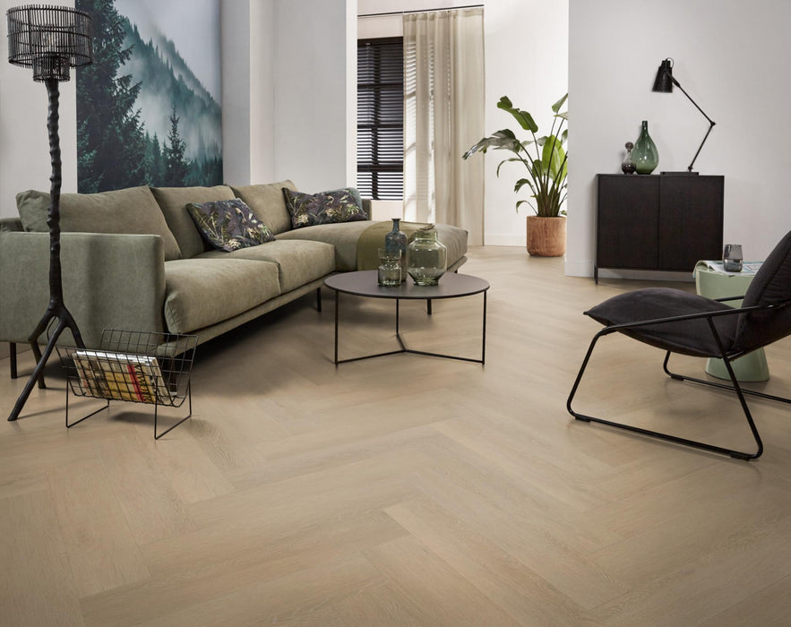 VT Wonen Herringbone Warm natural | Visgraat Klik PVC