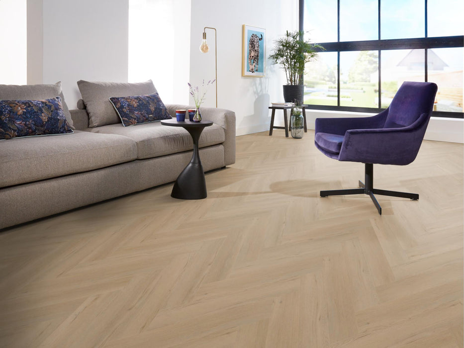 Ambiant Spigato Vivero Beige | Visgraat Klik PVC