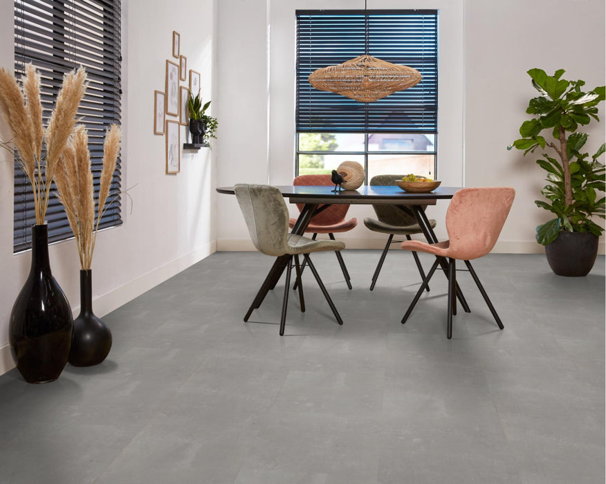 Ambiant Piero Light grey | Tegel 60 x 60 Plak PVC dryback