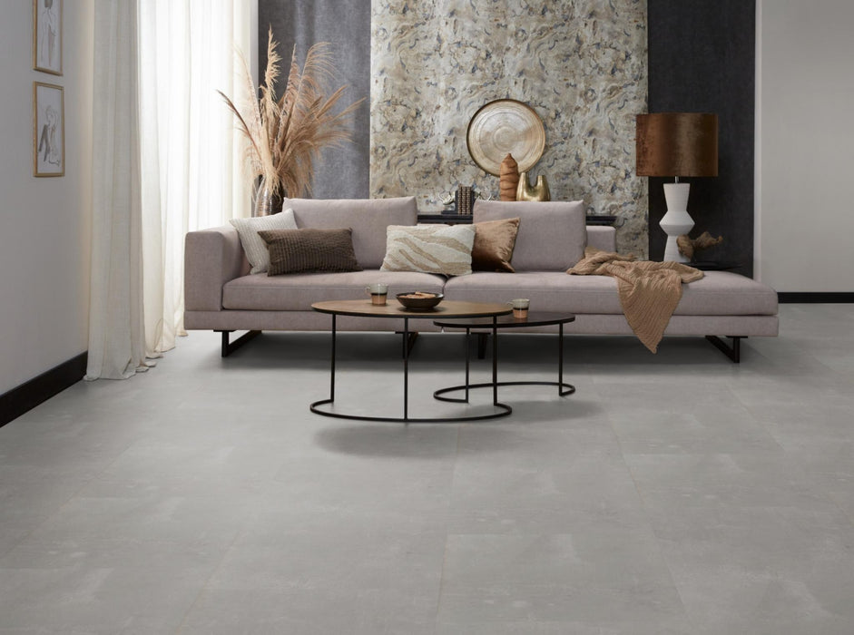 Ambiant Piero Light grey | Tegel 60 x 60 Plak PVC dryback