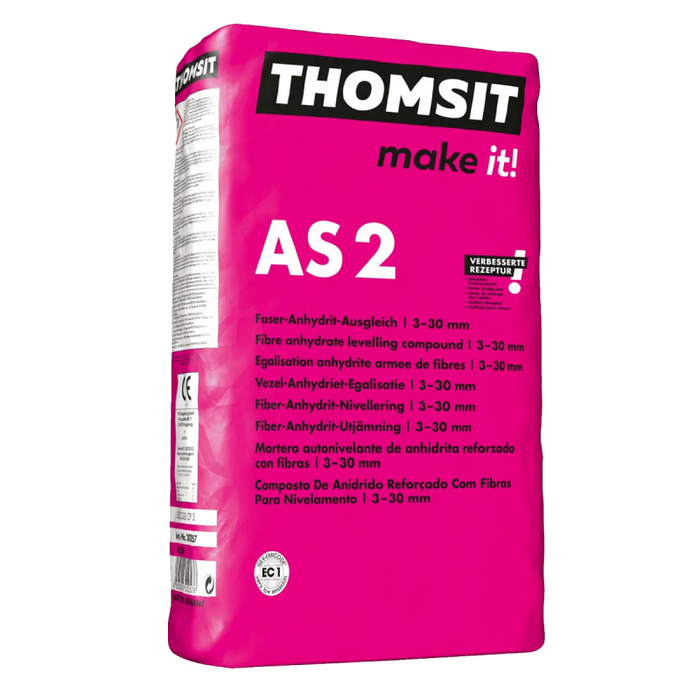 Thomsit AS2 vezelversterkte anhydrietegalisatie 25 kg