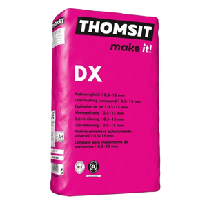 Thomsit Egalisatie DX voor PVC vloeren en Parket 25 kg